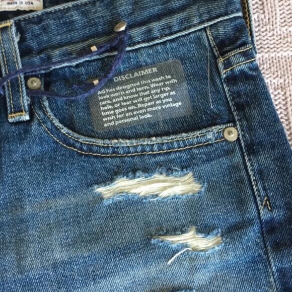 AG Goldschmied Bonnie cut off jean shorts size 27 NWT - Picture 5 of 11